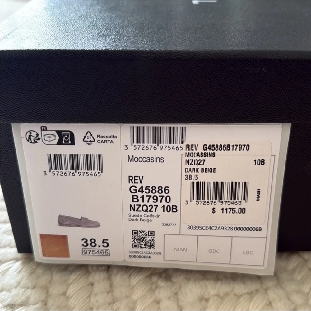 TRADE: Chanel Suede Shearling Loafers - Picture 5 of 5